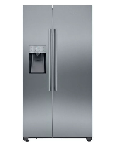 Siemens iQ500 KA93DAIEP frigo américain Autoportante 562 L E Acier inoxydable