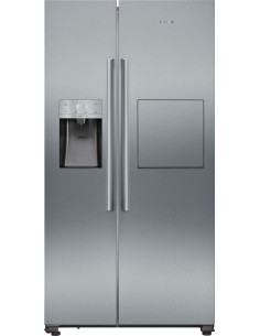 Siemens iQ500 KA93GAIEP frigo américain Autoportante 560 L E Acier inoxydable