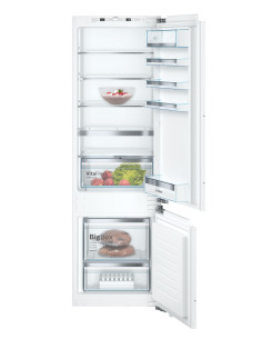 Bosch Serie 6 KIS87AFE0 réfrigérateur-congélateur Intégré (placement) 272 L E Blanc