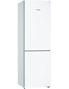 Bosch Serie 4 KGN36VWED réfrigérateur-congélateur Autoportante 326 L E Blanc
