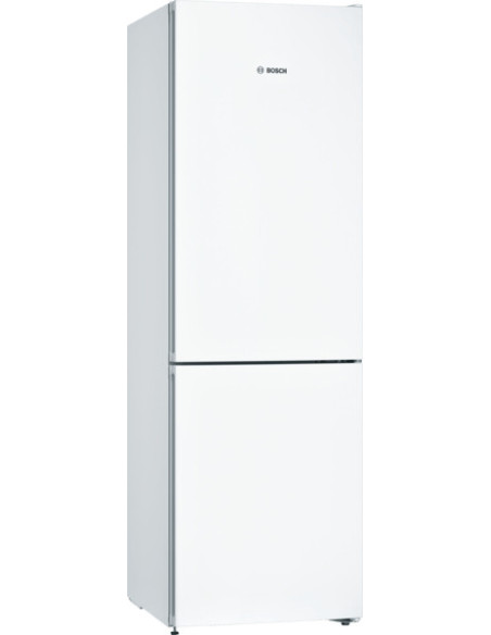 Bosch Serie 4 KGN36VWED réfrigérateur-congélateur Autoportante 326 L E Blanc