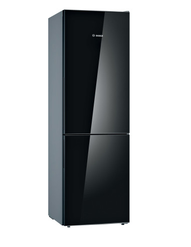 Bosch Serie 4 KGV36VBEAS réfrigérateur-congélateur Autoportante 308 L E Noir
