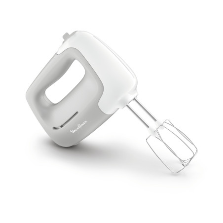 Moulinex PowerMix HM450 Batteur à main 450 W Gris, Blanc