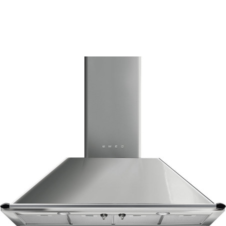 Smeg KTR110XE afzuigkap Muurmontage Roestvrijstaal 820 m³ uur A
