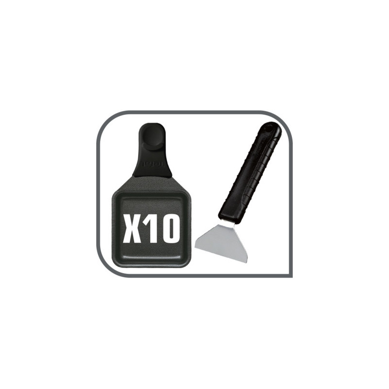 Tefal PR457B12 raclette 10 personne(s) Gris