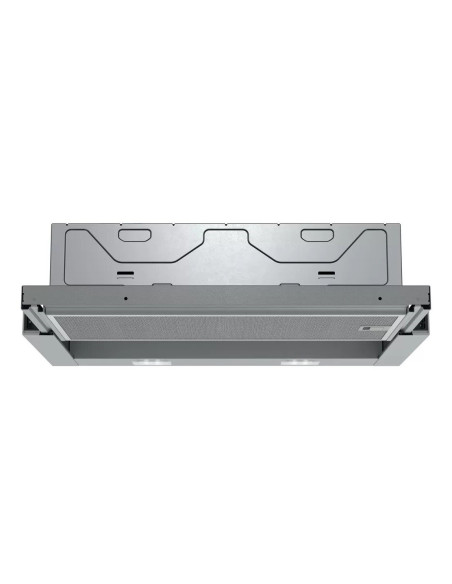 Siemens iQ100 LI64LA521 hotte Semi-intégrée (semi-encastrée) Métallique, Argent 389 m³ h B