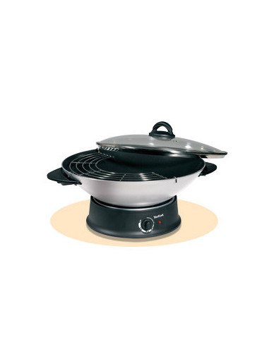 Tussen groet Gezamenlijk Tefal WO3000 elektrische wok Zilver 1300 W