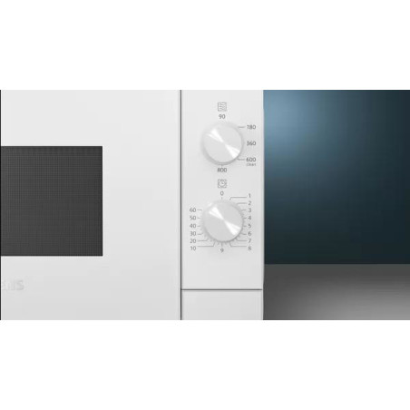 Siemens iQ300 FF020LMW0 micro-onde Comptoir Micro-ondes uniquement 20 L 800 W Blanc