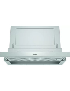 Siemens iQ300 LI67SA531 afzuigkap Semi-inbouw (uittrekbaar) Zilver 399 m³ uur A