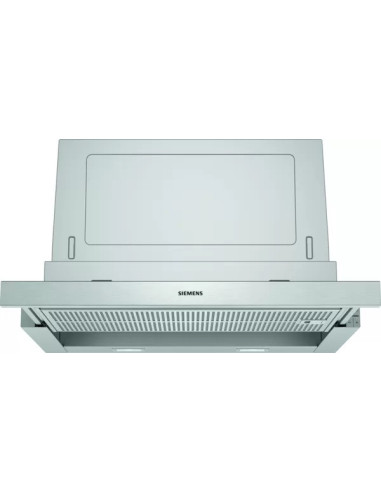 Siemens iQ300 LI67SA531 afzuigkap Semi-inbouw (uittrekbaar) Zilver 399 m³ uur A