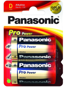 Panasonic 1x2 LR20PPG Batterie à usage unique Alcaline