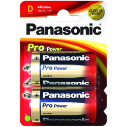 Panasonic 1x2 LR20PPG Wegwerpbatterij Alkaline