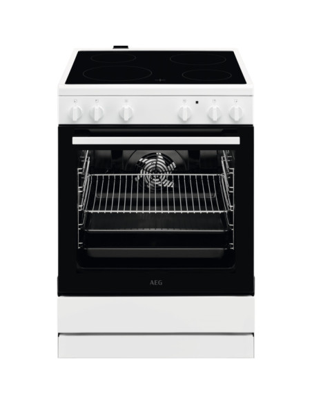 AEG CCB6200ABW Vrijstaand fornuis Keramisch Wit A