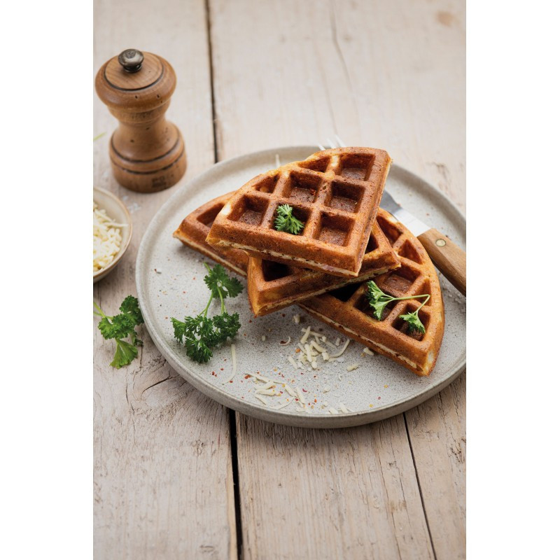 Fritel WA 2224 4 wafel(s) 800 W Zilver