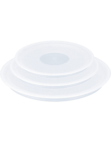 Tefal Ingenio L90192 couvercle Rond Blanc