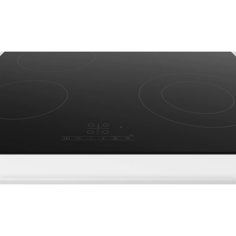 Bosch Serie 4 PKF611BB2E plaque Noir Intégré (placement) 60 cm Céramique 4 zone(s)