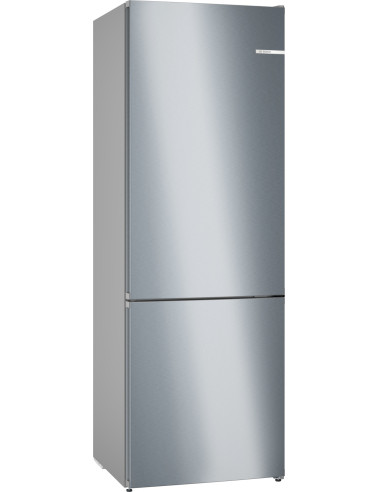 Bosch Serie 4 KGN492IDF réfrigérateur-congélateur Autoportante 440 L D Acier inoxydable