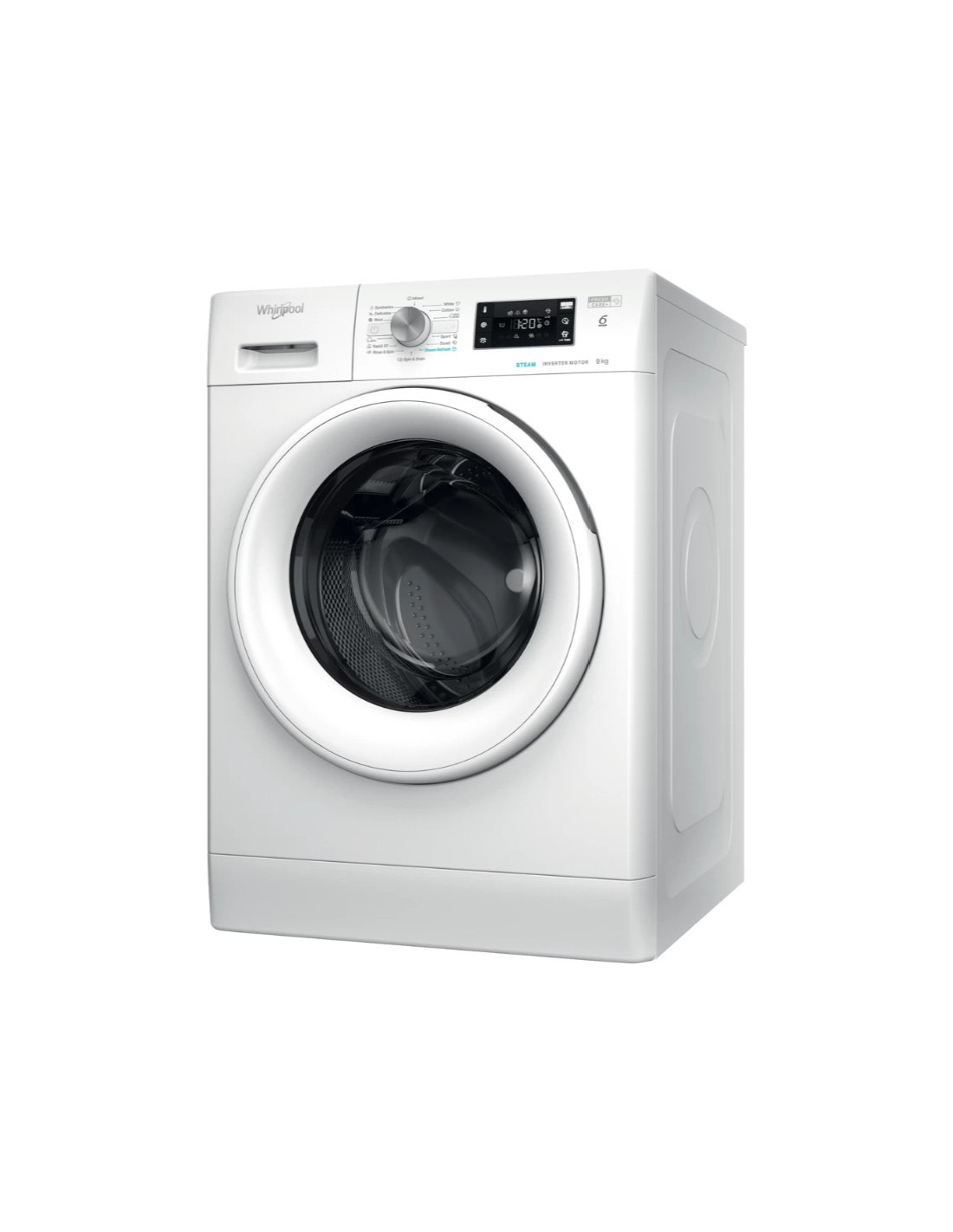 Whirlpool FFB9469WVEE machine à laver Charge avant 9 kg 1400 tr/min A Blanc