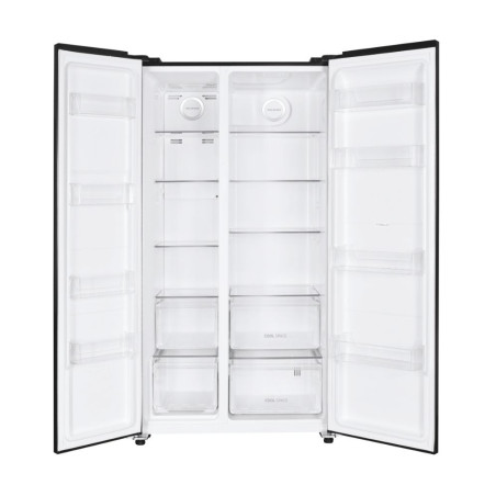 Hoover H-FRIDGE 500 MAXI HHSBSO 6174B amerikaanse koelkast Vrijstaand 532 l E Zwart