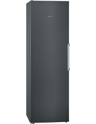 Siemens iQ300 KS36VVXDP réfrigérateur Autoportante 346 L D Noir, Acier inoxydable