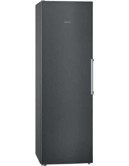 Siemens iQ300 KS36VVXDP réfrigérateur Autoportante 346 L D Noir, Acier inoxydable