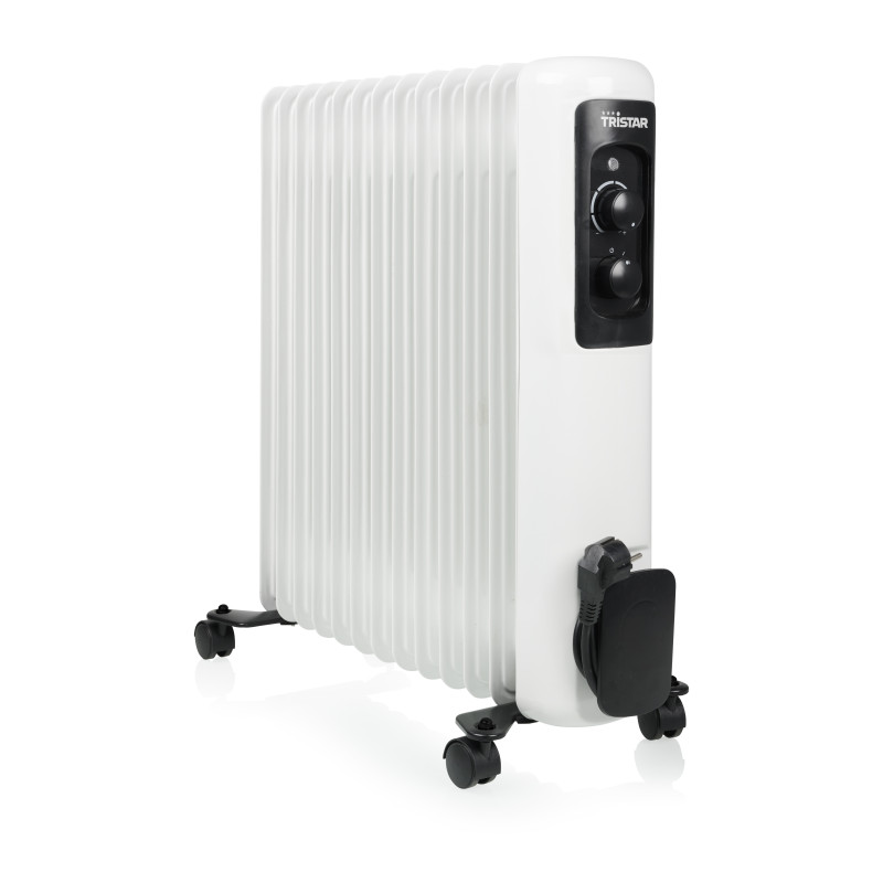 Tristar KA-5183 electrische verwarming Binnen Wit 2500 W Olie elektrisch verwarmingstoestel