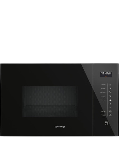 Smeg FMI125N micro-onde Intégré (placement) Micro-ondes grill 26 L 900 W Noir