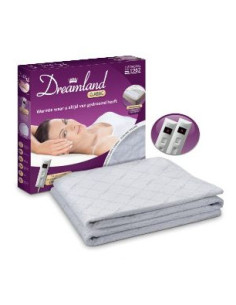 Dreamland 16042 couverture et coussin chauffant Chauffe-lit électrique 100 W Blanc Polyester