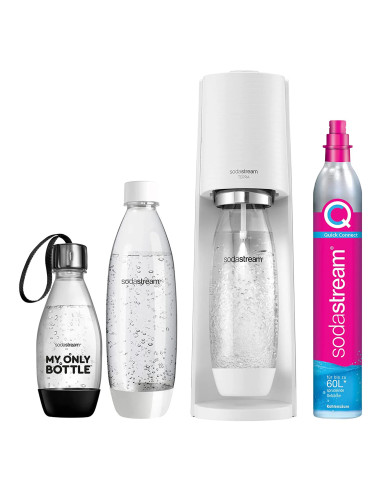 SodaStream Terra Metaal, Kunststof Wit