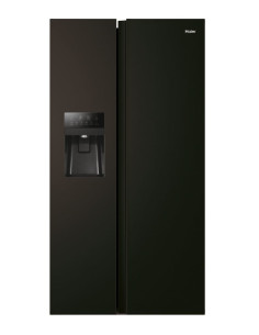 Haier SBS 90 Serie 5 HSR5918DIPB frigo américain Autoportante 511 L D Noir