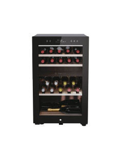 Haier Wine Bank 50 Serie 7 HWS42GDAU1 Compressorwijnkoeler Vrijstaand Zwart 42 fles(sen)