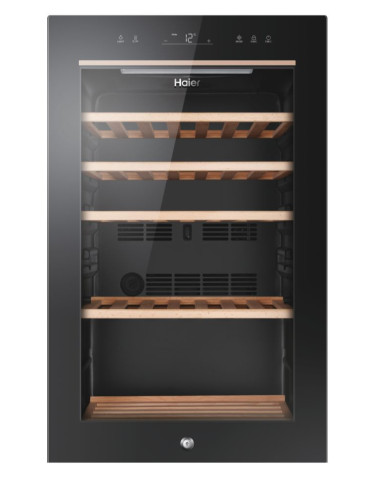 Haier Wine Bank 50 Serie 5 HWS49GA Compressorwijnkoeler Vrijstaand Zwart 49 fles(sen)