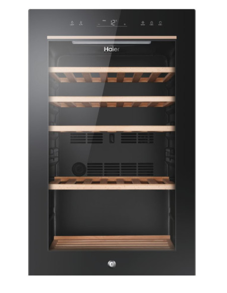 Haier Wine Bank 50 Serie 5 HWS49GA Refroidisseur de vin compresseur Autoportante Noir 49 bouteille(s)