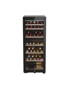 Haier Wine Bank 50 Serie 7 HWS77GDAU1 Compressorwijnkoeler Vrijstaand Zwart 77 fles(sen)