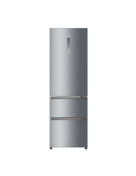 Haier A3FE835CGJE koel-vriescombinatie Vrijstaand 328 l D Zilver