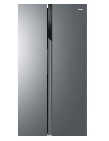 Haier SBS 90 Serie 3 HSR3918ENPG frigo américain Autoportante 528 L E Argent