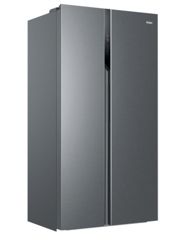 Haier SBS 90 Serie 3 HSR3918ENPG frigo américain Autoportante 528 L E Argent