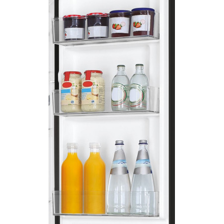 Haier SBS 90 Serie 3 HSR3918ENPB amerikaanse koelkast Vrijstaand 528 l E Zwart