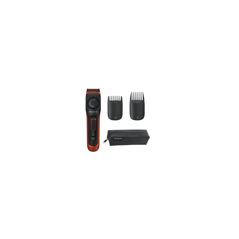 Rowenta Virtuo TN3800F4 baardtrimmer Grijs, Rood