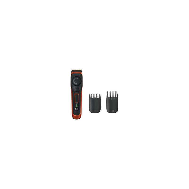 Rowenta Virtuo TN3800F4 tondeuse à barbe Gris, Rouge