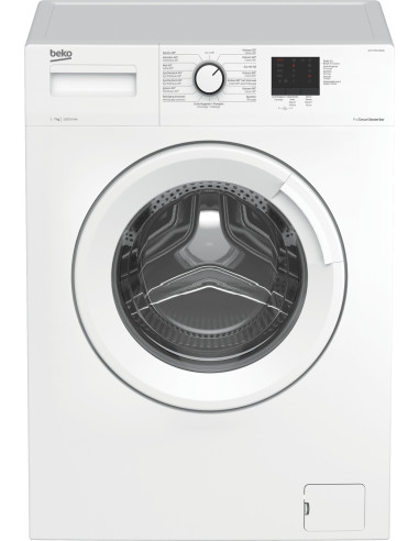 Beko WTV7611BWW machine à laver Charge avant 7 kg 1200 tr min D Blanc