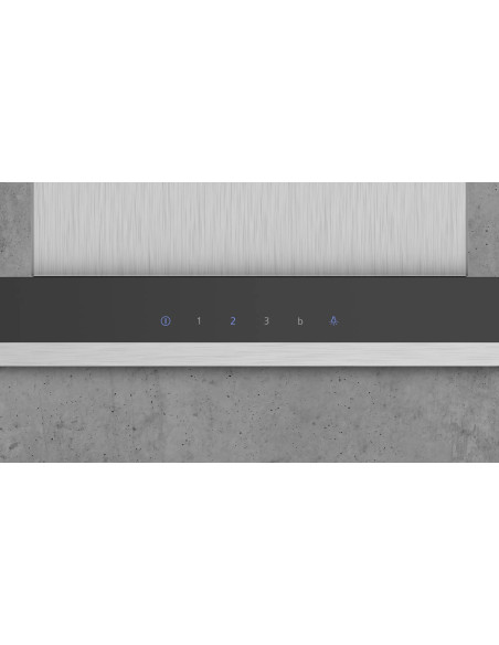 Siemens iQ300 LC96BHM50 hotte Monté au mur Acier inoxydable 604 m³ h B