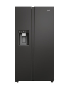Haier HSW79F18DIPT amerikaanse koelkast Vrijstaand 601 l D Zwart