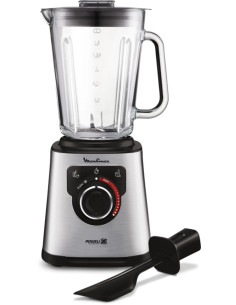 Moulinex LM871 1,5 l Blender voor op aanrecht 1200 W Roestvrijstaal, Grijs