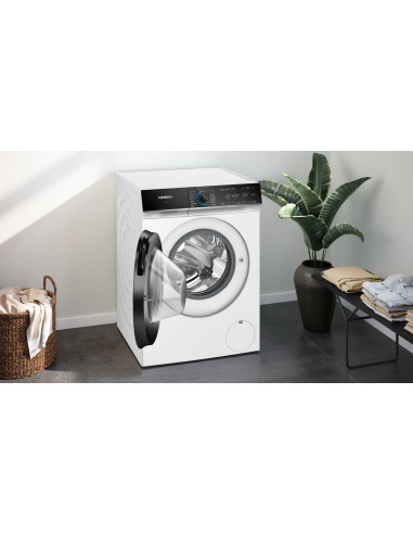 Siemens iQ700 WG44B2A4FG machine à laver Charge avant 9 kg 1400 tr min A Blanc