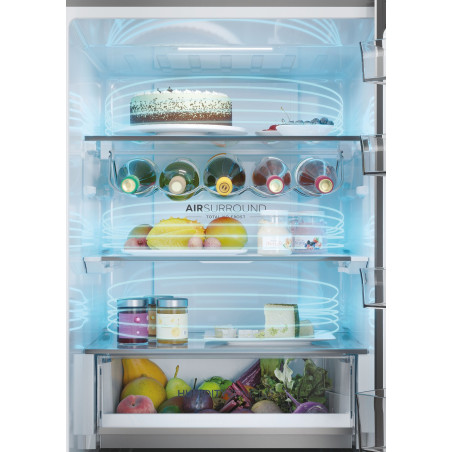 Haier 3D 60 Serie 5 HTW 5618CNMG Vrijstaand 360 l Zilver