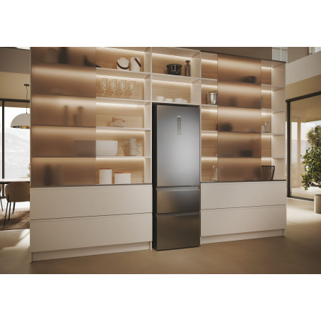 Haier 3D 60 Serie 5 HTW 5618CNMG réfrigérateur-congélateur Intégré 360 L C Argent