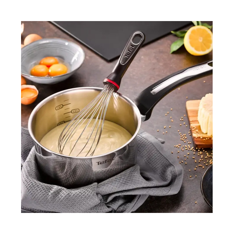 Tefal Emotion E3012904 steelpan 3 l Rond Roestvrijstaal