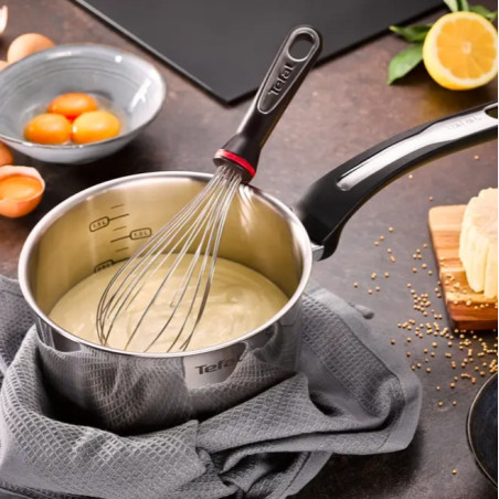 Tefal Emotion E3012904 casserole à sauce 3 L Rond Acier inoxydable