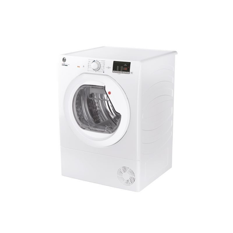 Hoover HLE H8A2DE-S sèche-linge Pose libre Charge avant 8 kg A++ Blanc